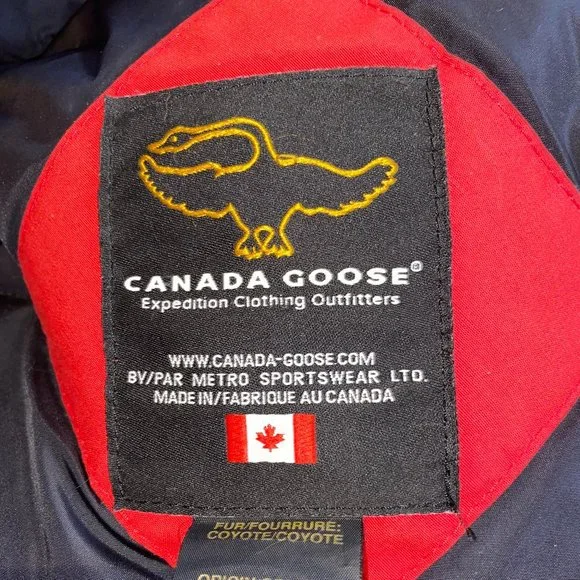 Canada Goose red jacket, extra large